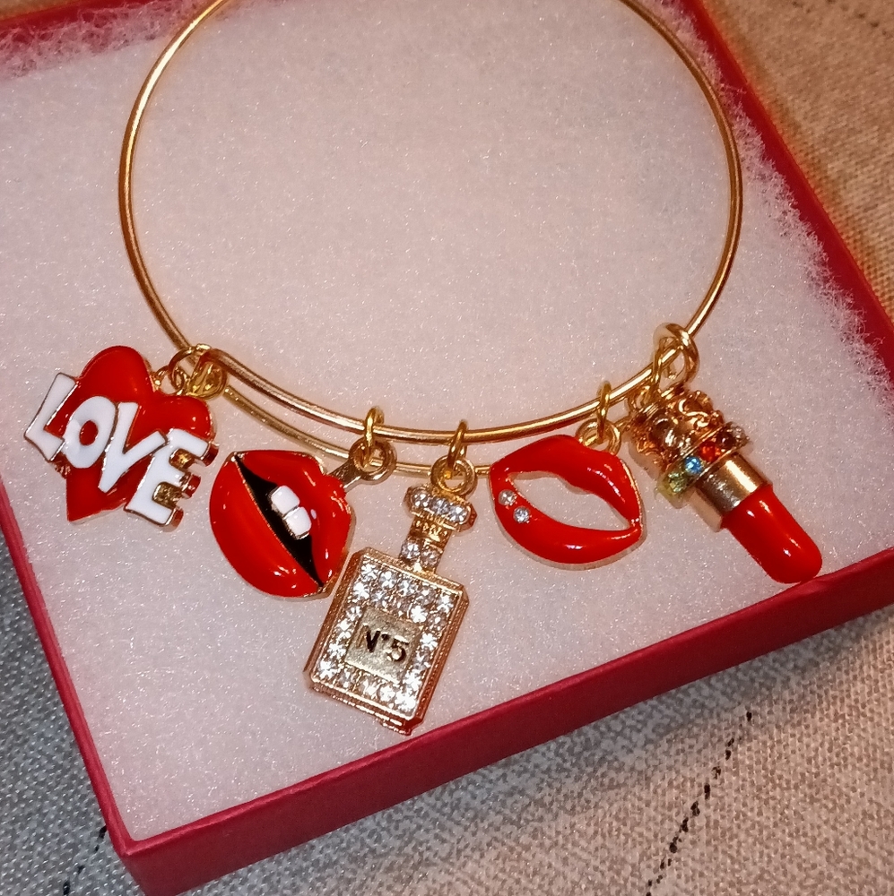 Designer charm bracelet